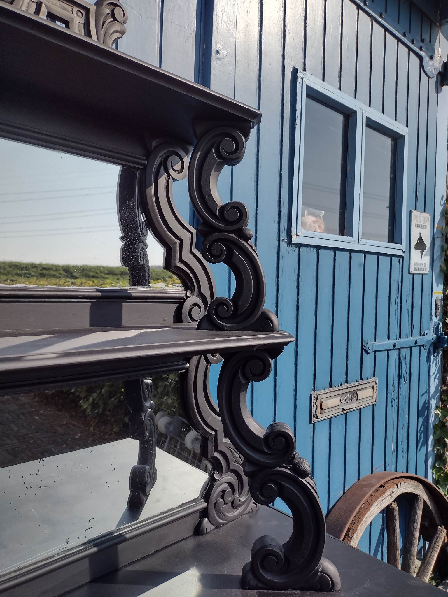 *Nog te restylen* Brocante buffetkast