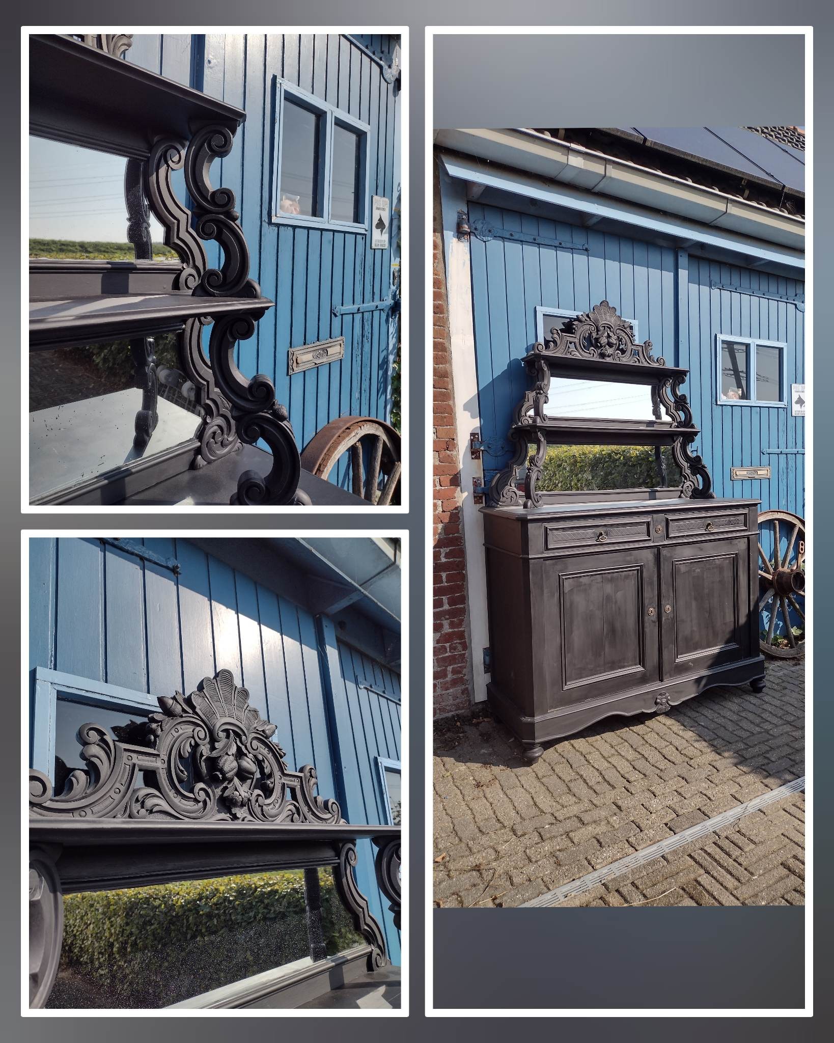 *Nog te restylen* Brocante buffetkast