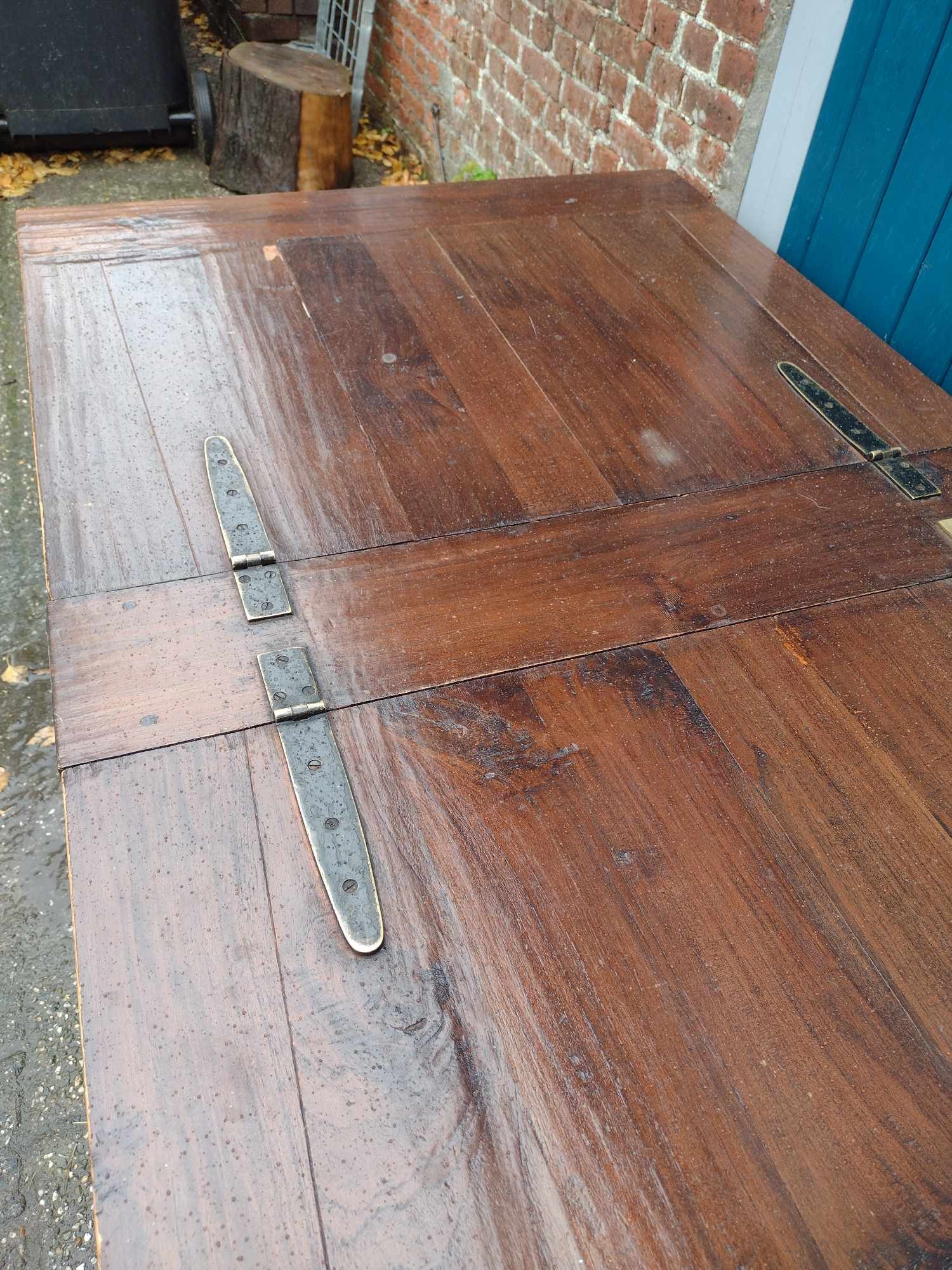 "Nog te restylen"Kist (salontafel) teakhout