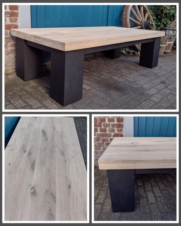 Salontafel Frans eiken robuust