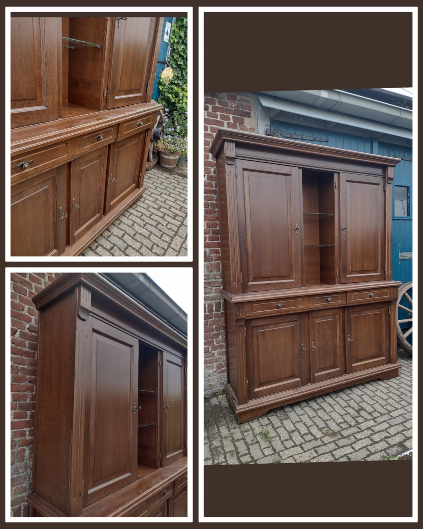 *Nog te restylen* buffetkast massief