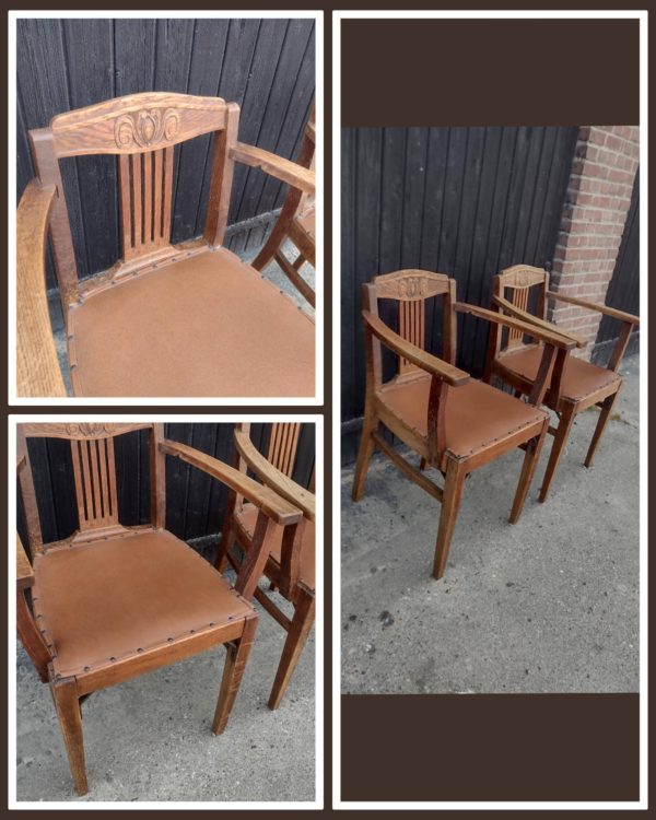 *Nog te restylen* Vintage retro stoelen 2 stuks *Nog te restylen* Vintage retro stoelen 2 stuks