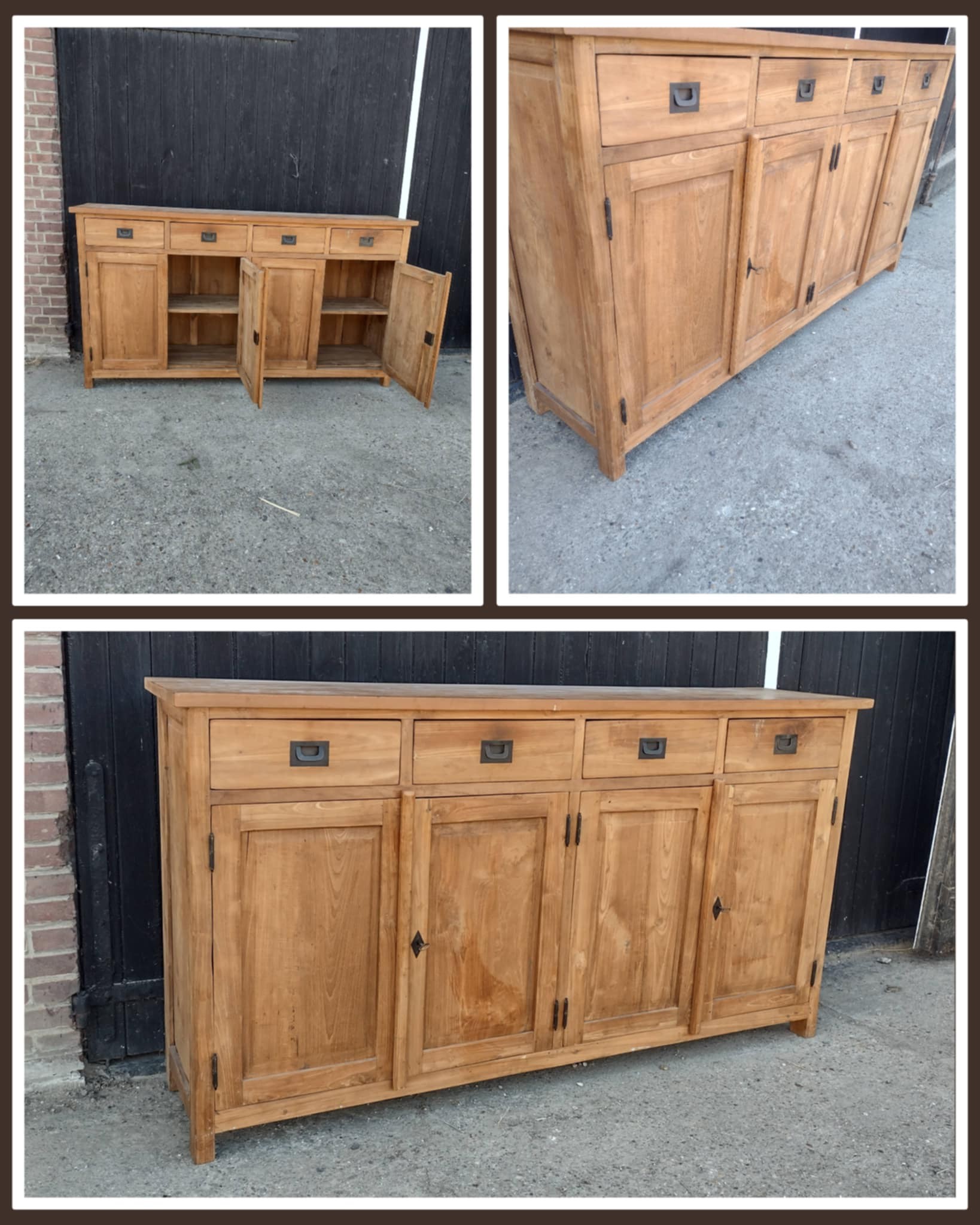 *Nog te restylen* Teakwood dressoir
