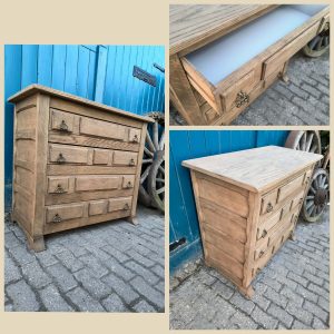 Robuust kastje vergrijsd noten