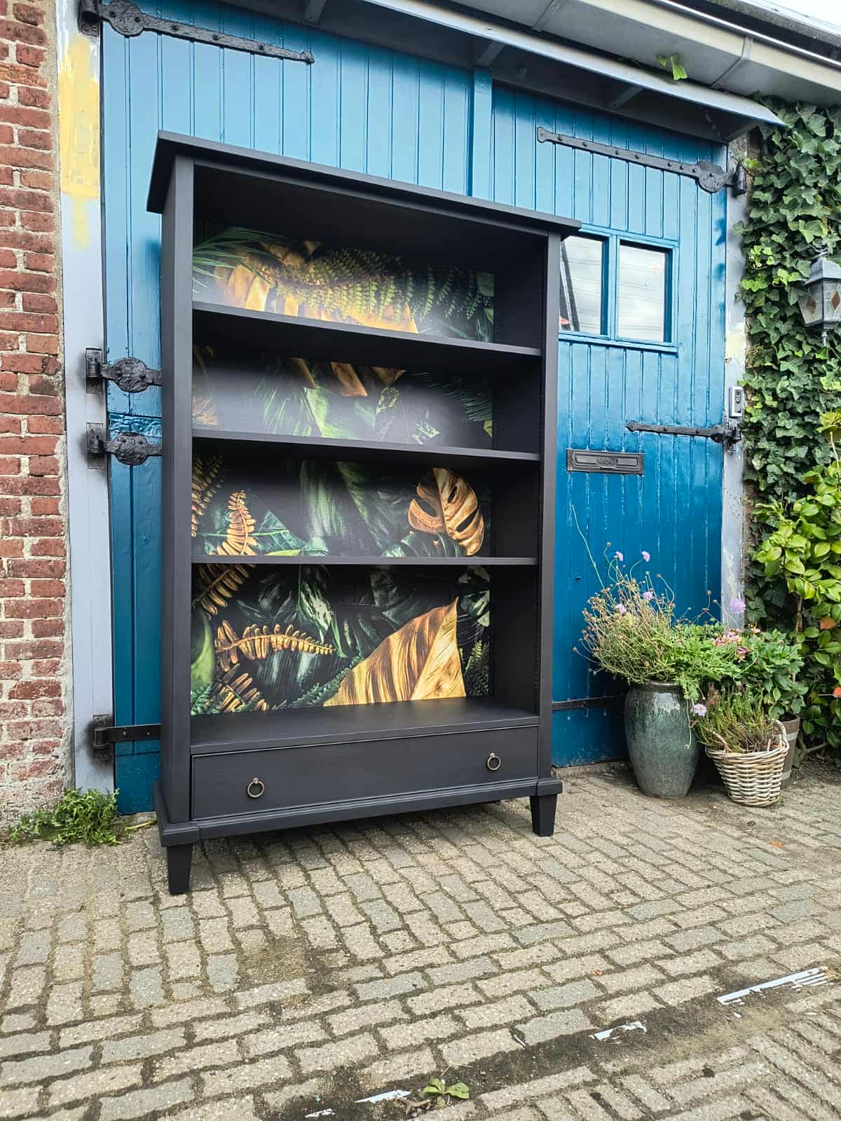 Sfeerkast boekenkast mat zwart - Image 5