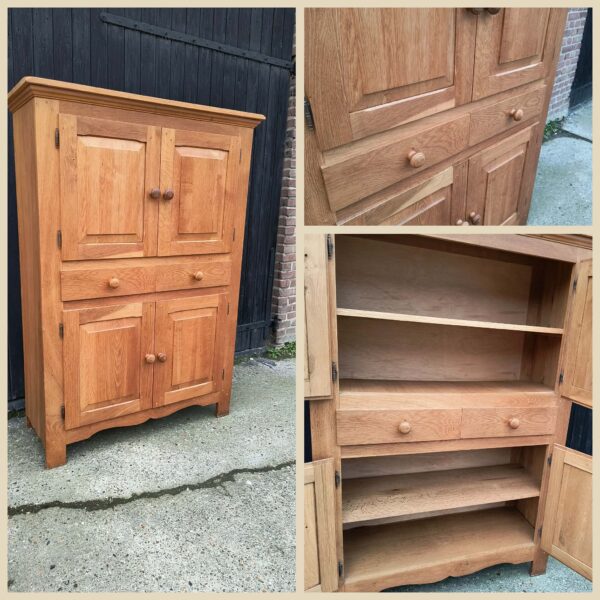 Strakke eiken kast