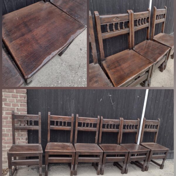 Kloosterstoelen als set of los verkoop