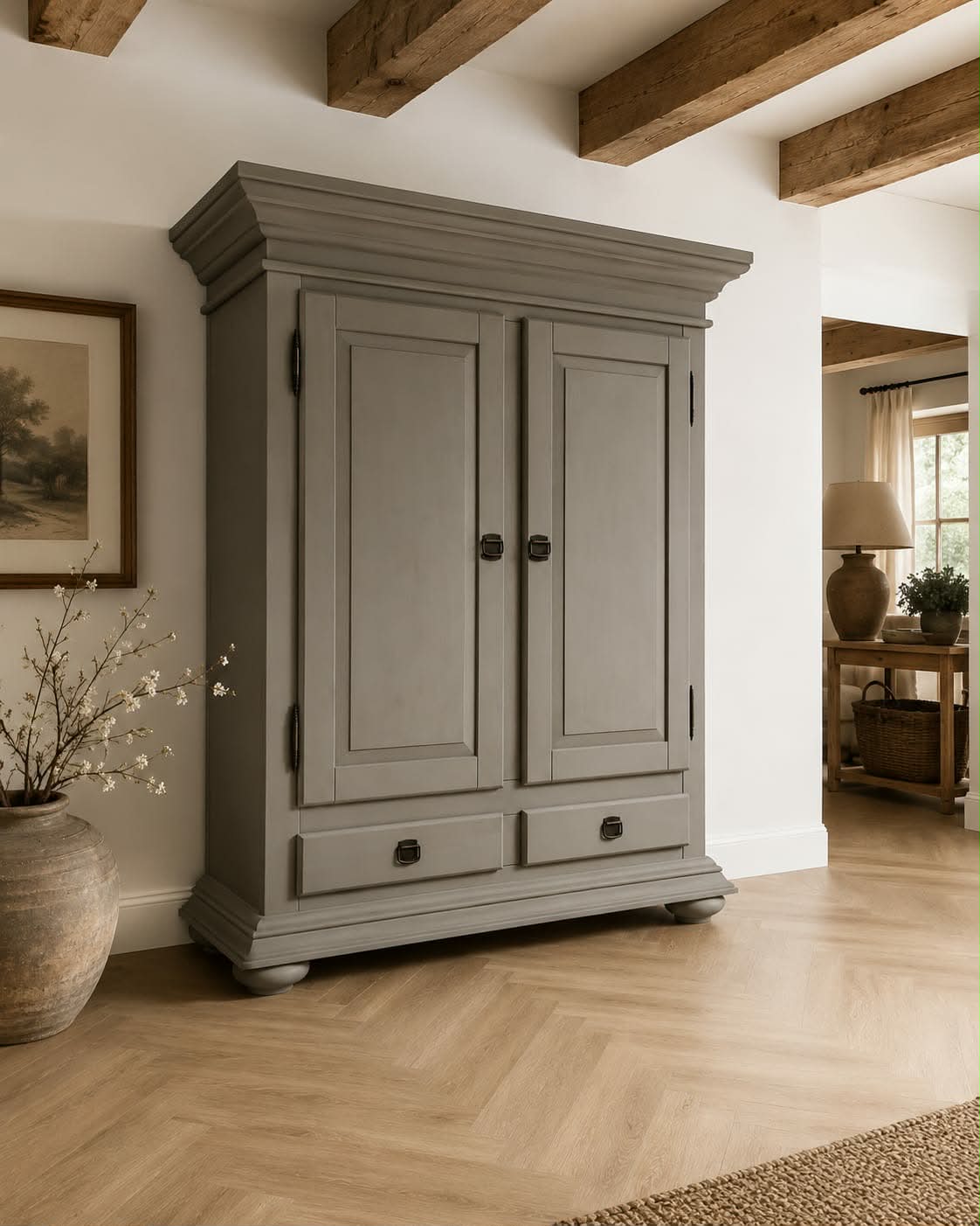 Broodkast buffetkast taupe