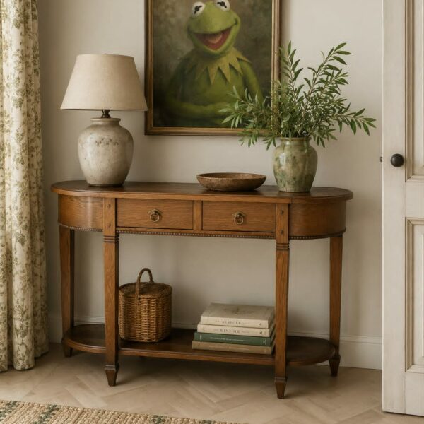 Sidetable massief eiken