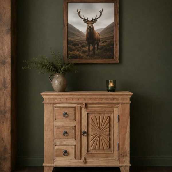 Kast massief teakhout teakwood