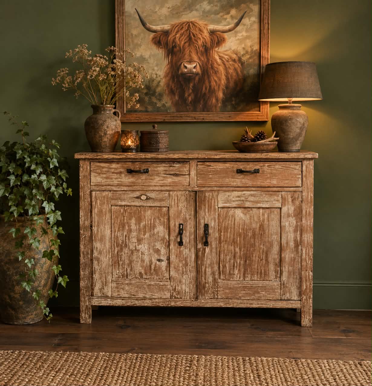 Hollands grenen commode