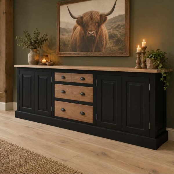 Dressoir eiken bovenblad